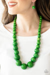 Paparazzi Accessories - Effortlessly Everglades - Green Necklace