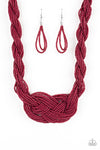 Paparazzi Accessories - A Standing Ovation - Red Necklace