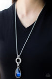 Paparazzi Accessories  - Lookin Like A Million - Blue Necklace