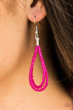 Paparazzi Accessories - Let It BEAD - Pink Necklace