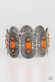 Turn Up The TROPICAL Heat - Orange Bracelet