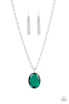 Paparazzi Accessories - Light As HEIR - Green Necklace