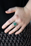 Paparazzi Accessories - Burn Bright - Green Ring