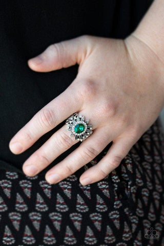 Paparazzi Accessories - Burn Bright - Green Ring