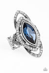 Paparazzi Accessories - Hot Off The EMPRESS - Blue Ring