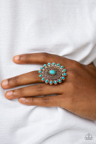 Paparazzi Accessories - Mesa Mandala - Copper Ring