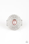 Paparazzi Accessories -  Royal Ranking - Pink Ring