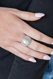 Glittering Go-Getter - Pearl White Ring