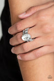 Paparazzi Accessories - Shine Bright Like A Diamond - White Ring