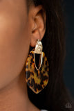 Paparazzi Accessories  -  My Animal Spirit - Gold Earring