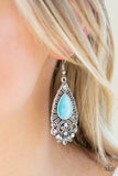 Paparazzi Accessories - Majestically Malibu - Blue Earring