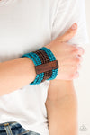 Paparazzi Accessories - JAMAICAN Me Jam - Blue Bracelet