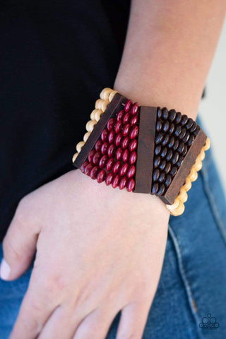 Paparazzi HAUTE In Hispaniola - Multi  Bracelet