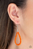 Paparazzi Accessories  - Totally Tonga - Orange ♥ Necklace