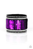 Paparazzi Accessories - MERMAIDS Have More Fun - Purple Bracelet