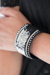 Paparazzi Accessories - MERMAIDS Have More Fun - Black Wrap Bracelet