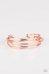 Paparazzi Accessories - Modest Goddess - Copper Bracelet