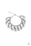 Paparazzi Accessories - Brag Swag - Silver Bracelet