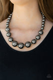 Paparazzi Accessories - Living Up To Reputation - Black Necklace