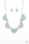 Paparazzi Accessories - East Coast Essence - Blue Necklace