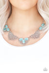 Paparazzi Accessories - East Coast Essence - Blue Necklace