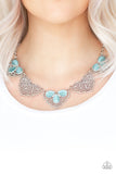 Paparazzi Accessories - East Coast Essence - Blue Necklace