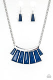 Paparazzi Accessories - Glamour Goddess - Blue Necklace