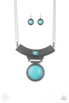 Paparazzi Accessories  - Lasting EMPRESS-ions - Blue Necklace