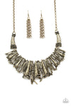 Paparazzi Accessories - In The MANE-stream - Brass Necklace