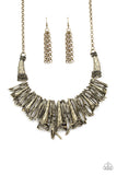 Paparazzi Accessories - In The MANE-stream - Brass Necklace