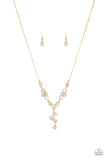 Paparazzi Accessories - Five-Star Starlet - Gold Necklace