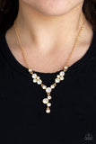 Paparazzi Accessories - Five-Star Starlet - Gold Necklace