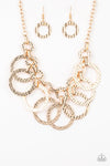 Paparazzi Accessories - Jammin Jungle - Gold Necklace