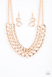 Paparazzi Accessories  - Street Meet and Greet - Gold Necklace