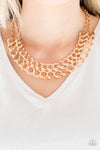 Paparazzi Accessories  - Street Meet and Greet - Gold Necklace