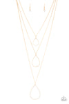 Paparazzi Accessories - Make The World Sparkle - Gold Necklace