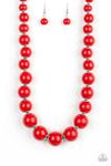 Paparazzi Accessories - Everyday Eye Candy - Red Necklace - Paparazzi Accessories