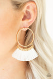 Paparazzi Accessories - This Is Sparta! - Gold Earring