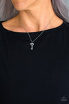 Paparazzi Accessories - Lock Up Your Valuables - White Necklace