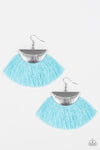 Paparazzi Accessories - Fox Trap - Blue  Earring