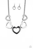 Paparazzi Accessories - Hearty Hearts - Multi Necklace