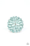 Paparazzi Accessories - Bloomin Bloomer - Blue Ring