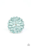 Paparazzi Accessories - Bloomin Bloomer - Blue Ring