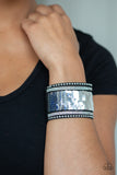 Paparazzi Accessories - MERMAIDS Have More Fun - Blue Urban Bracelet