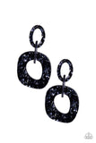 Paparazzi Accessories - Confetti Congo - Blue Earring