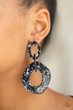 Paparazzi Accessories - Confetti Congo - Blue Earring