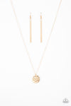 Paparazzi Accessories - Home Is Where Mom Is - Gold Dainty Necklace