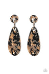 Paparazzi Accessories - A HAUTE Commodity - Black Earring