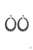 Paparazzi Accessories - All For GLOW - Green Earring