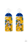 Paparazzi Accessories - HAUTE On Their Heels - Yellow Earring